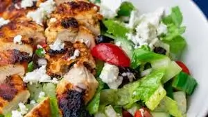 Grilled Chicken Feta Salad