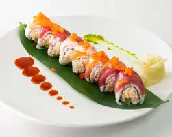 Rainbow Rolls Platter